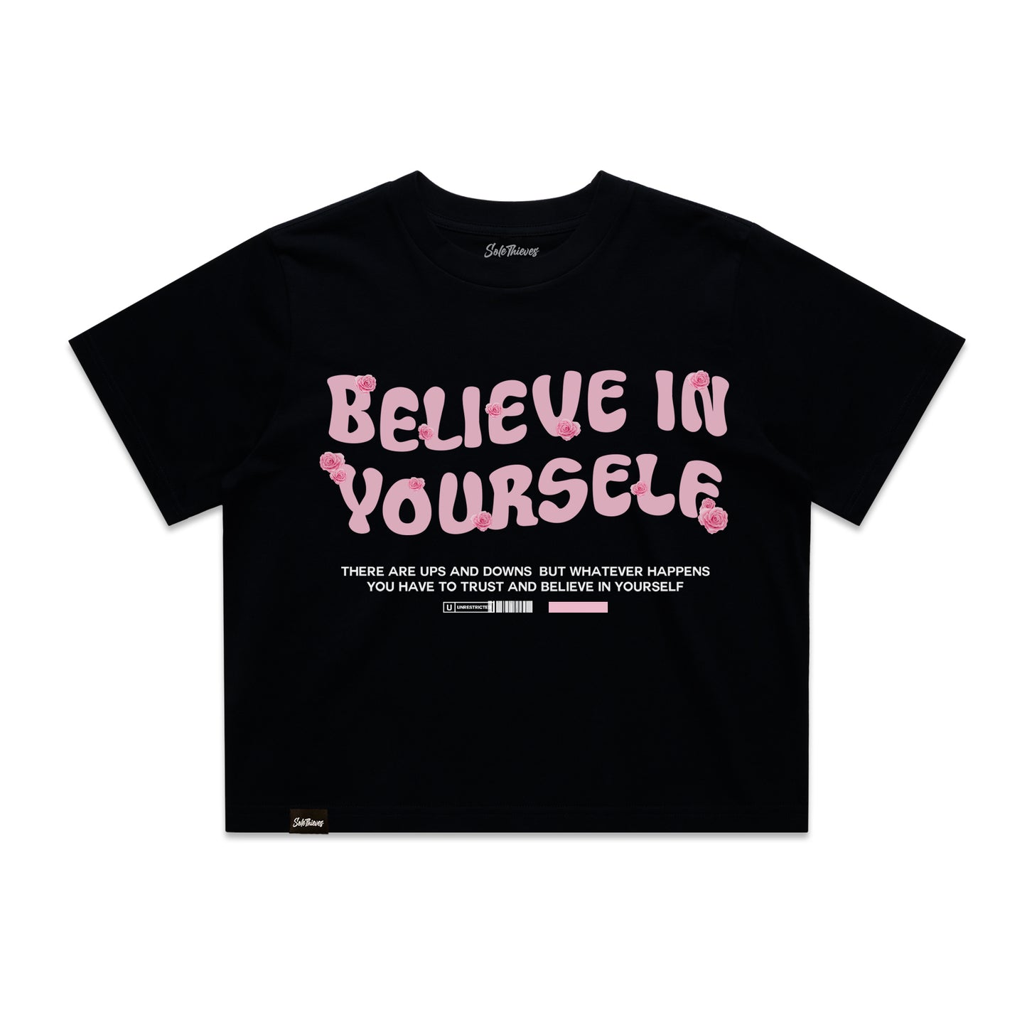 Believe in Yourself Crop Tees