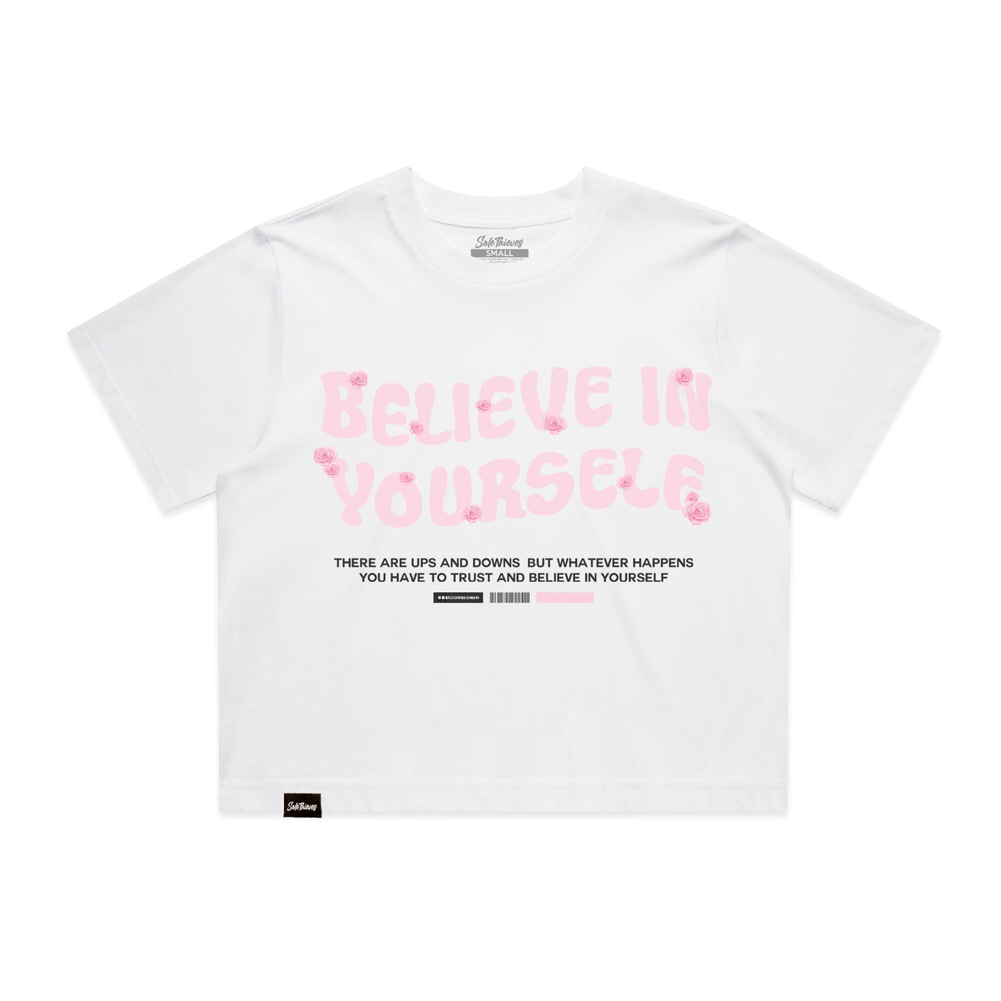 Believe in Yourself Crop Tees